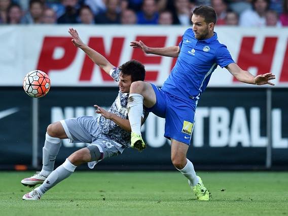 Liberec - Hajduk Split: Marek Bakoš v útočném snažení