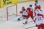 V třetím utkání skupiny hráli čeští hokejisté s Běloruskem.