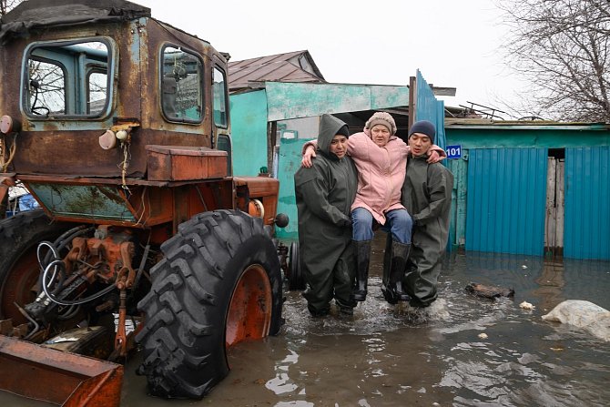 Záplavy v Rusku a Kazachstánu