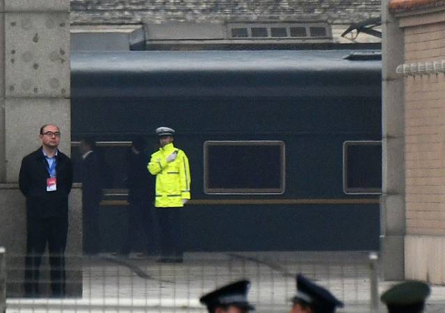 Tajemný vlak z KLDR projel Čínou.