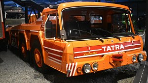 Tatra 815 TPL v kopřivnickém Muzeu nákladních vozů.