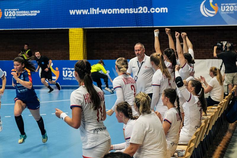 České házenkářky porazily na mistrovství světa juniorek Rumunsko.