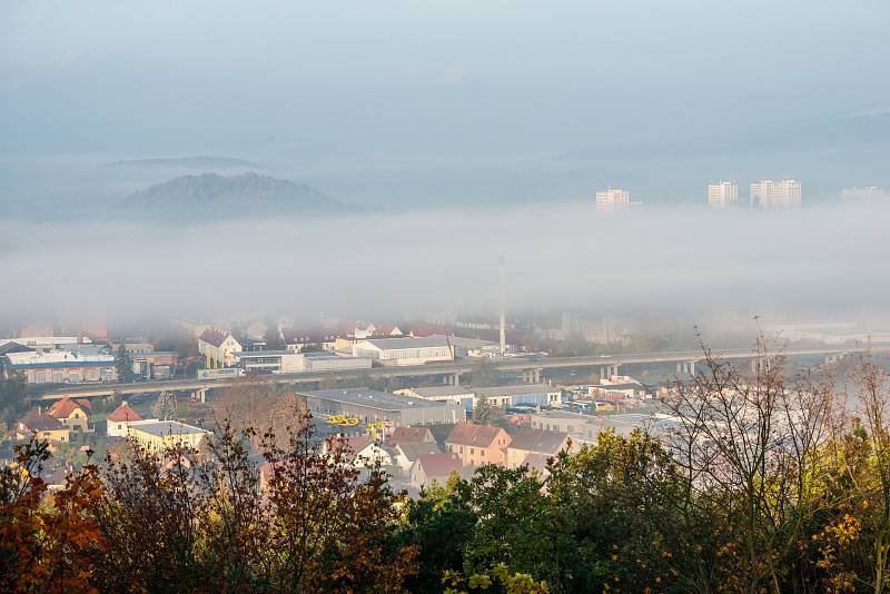 Inverzní počasí na Českolipsku