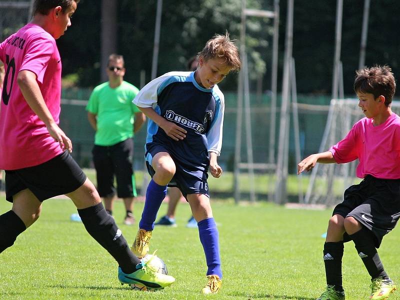 Odveta finále okresního přeboru mladších žáků, neděle 11. června 2017: FK Čáslav E - Sokol Družba Suchdol 5:4.