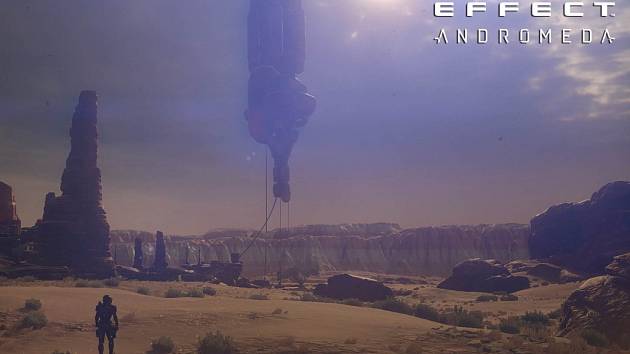 Počítačová hra Mass Effect: Andromeda.