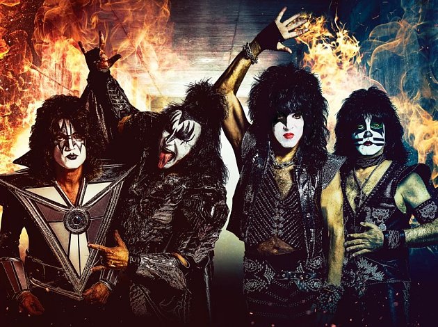 Legendární skupina Kiss v červnu vůbec naposledy vystoupí v pražské O2 areně.
