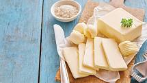 Prudké zdražení zaznamenali zákazníci i u másla, ceny stouply o 55 procent. 