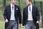 Princové William a Harry