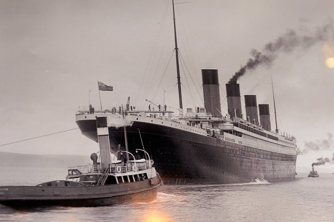 Dokumentární snímek z vyplutí Titanicu