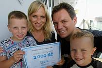 Rodina vítěze fotosoutěže Chorvatského deníku Martina Konečného.