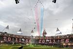 Slavnostní zahajovací ceremoniál olympijských her v Londýně.