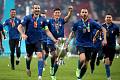 Finále mistrovství Evropy ve fotbale: Hrdinové italské reprezentace a jejich sprint za fanoušky