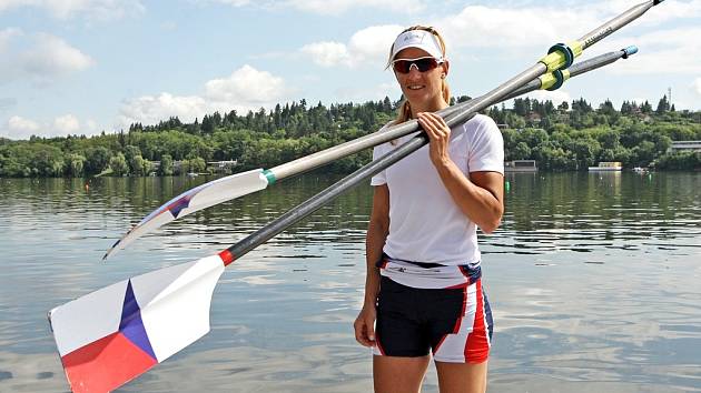 Česká veslařská jednička Miroslava Knapková.