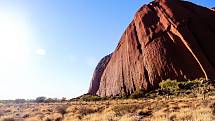 Australská hora Uluru, známá také jako Ayersova skála