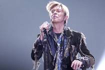 Britský zpěvák David Bowie vystoupil 23. června v hale na pražském Výstavišti.