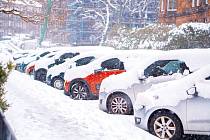 Parkování v zimě