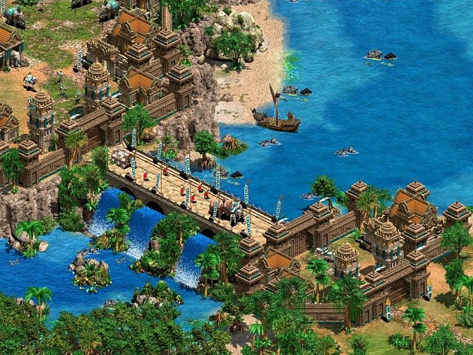 Počítačová hra Age of Empires 2 HD: Rise of the Rajas.