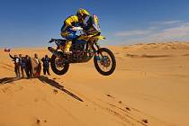Motorkář Martin Michek na Rallye Dakar