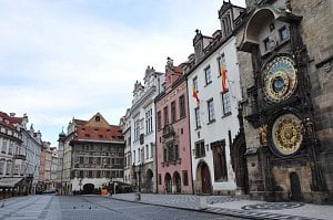 Fotka orloje a Staroměstského náměstí vybraná jako snímek dne