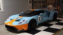 Ford GT Jasona Watta ještě v původních barvách.