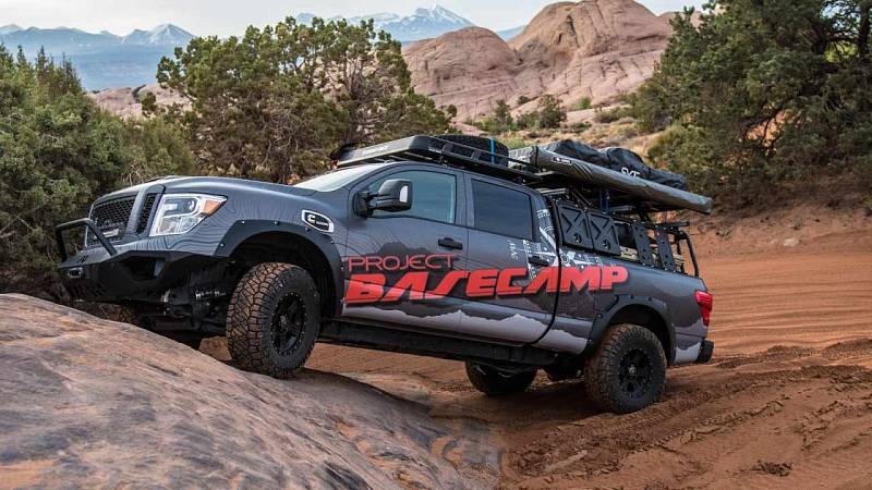 Koncept Nissan Titan XD PRO-4X Project Basecamp.