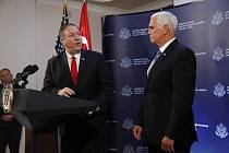 Mike Pence a Recep Tayyip Erdogan