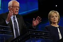 Bernie Sanders a Hillary Clintonová