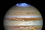 Polární záře na Jupiteru