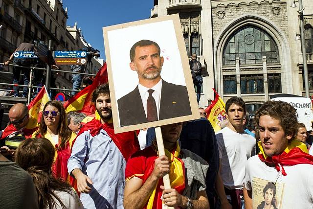 Manifestace za jednotné Španělsko