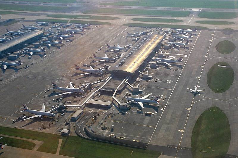 Letiště Heathrow v Londýně, ilustrační foto.