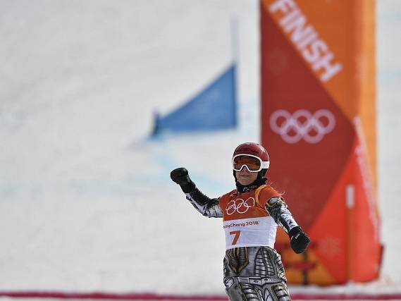 Zlatá snowboardistka Ester Ledecká