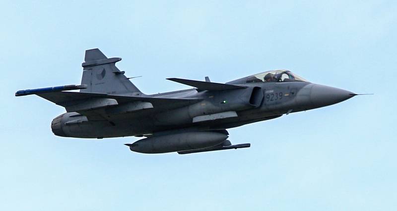 Nadzvukové stíhačky JAS-39 Gripen chrání český vzdušný prostor od roku 2005