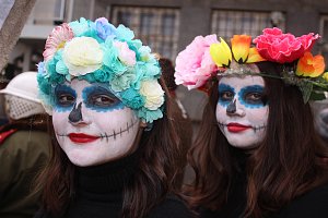 Na Lešetínský fašank ve Zlíně se lidé těší a rádi se jej zúčastňují v maskách.