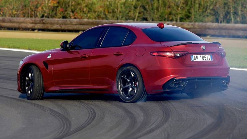 Alfa Romeo Giulia Quadrifoglio.