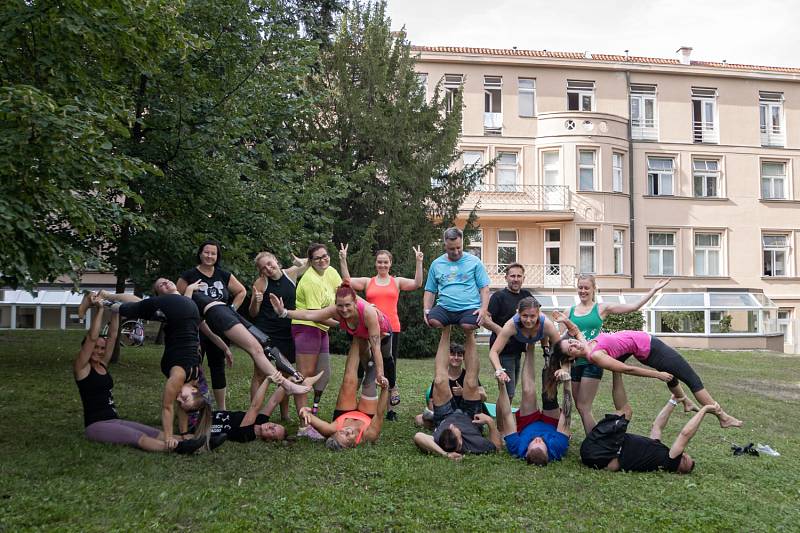 Čtrnáctidenní soustředění Fitness Days v pražské Rehabilitační klinice Malvazinky si všichni pacienti skvěle užili