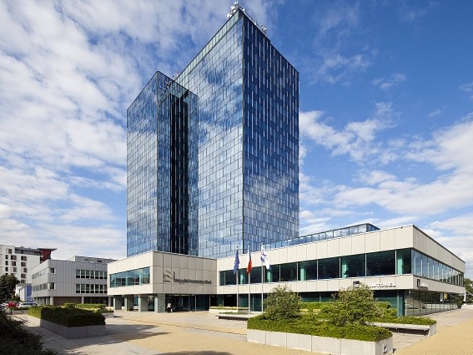 Sídlo Nejvyššího kontrolního úřadu (NKÚ) v Praze.