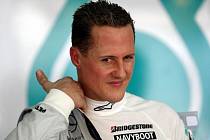 Michael Schumacher v barvách Mercedesu
