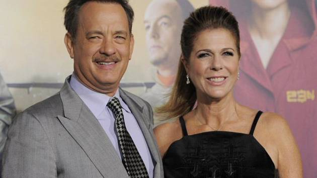Herecký pár Tom Hanks a Rita Wilsonová