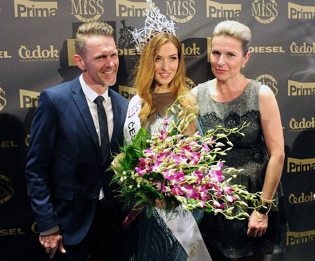 Česká Miss 2016 Andrea Bezděková, rodiče.