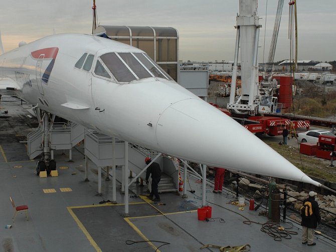 Nadzvukové letadlo Concorde