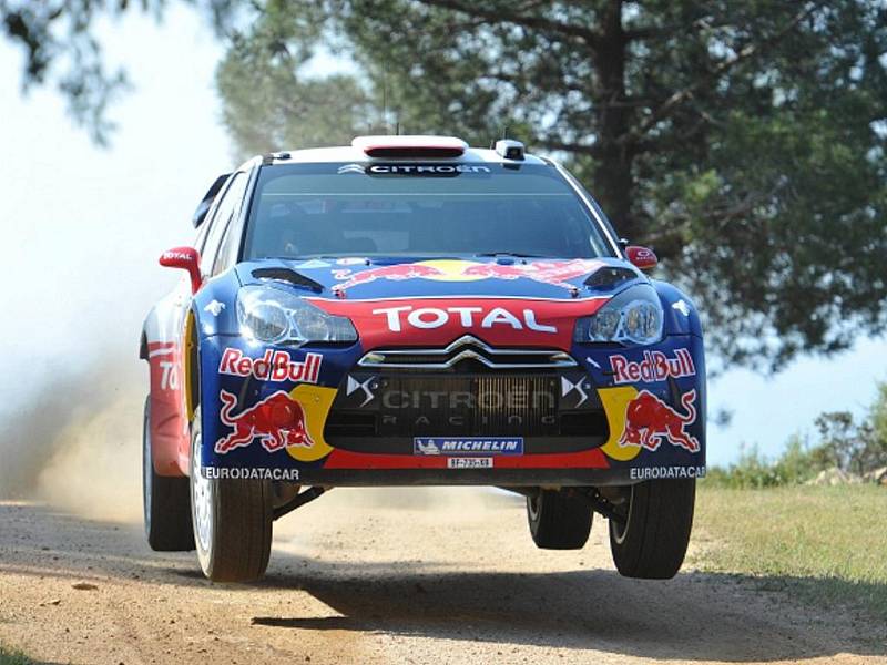 Sébastien Loeb na Italské rallye.