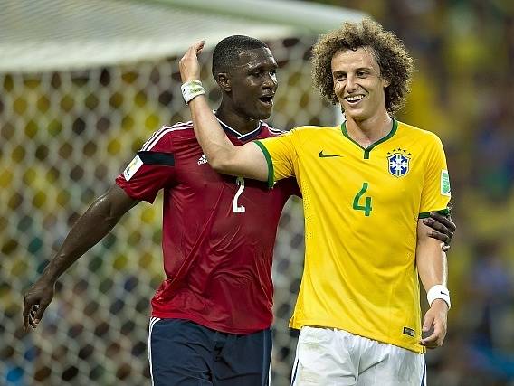 Brazílie - Kolumbie:David Luiz