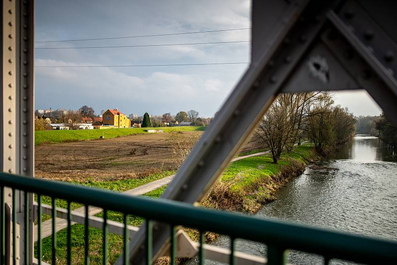 Plánovaný vodní koridor Dunaj–Odra–Labe. 14. listopadu 2020 v Ostravě