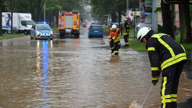 Záplavy v německém Kasselu