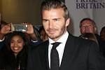 Fotbalová ikona David Beckham.