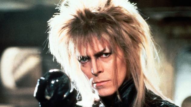 David Bowie ve filmu Labyrint.