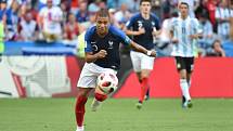 Kylian Mbappé září v dresu Francie na mistrovství světa ve fotbale.