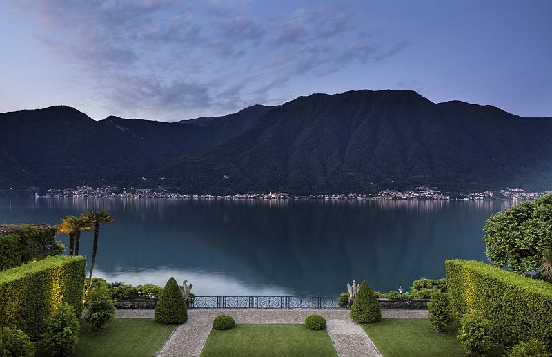 Villa Balbiano se nachází na břehu italského jezera Como. Právě zde se natáčel film Klan Gucci
