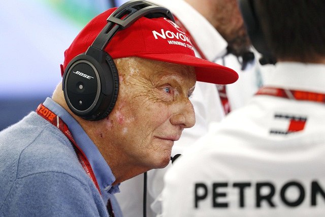 Niki Lauda v březnu 2018