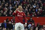 Portugalský fotbalista Cristiano Ronaldo z Manchesteru United.